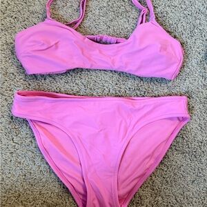 Aerie Pink Bikini Set